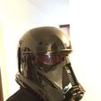 IMG_0132.JPG Death trooper helmet 3D printable Star Wars Rogue One