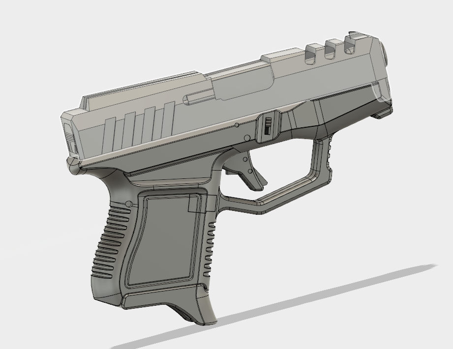 Glock 26 Gen x (7).PNG Download free STL file Glock 26 Gen x • 3D printing design, 3dprintcreation