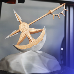 20220730_084530.png Fichier STL gratuit Hache d'Escanor rhitta・Plan à télécharger et à imprimer en 3D
