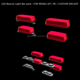 Proyecto-nuevo-2023-07-21T222338.319.png LED Beacon Light Bar pack - FOR MODEL KIT / RC / CUSTOM DIECAST