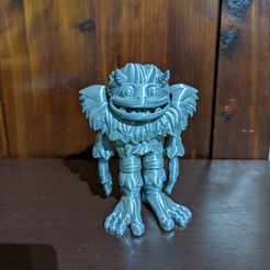 FLEXI PRINT-IN-PLACE STANDING YETI