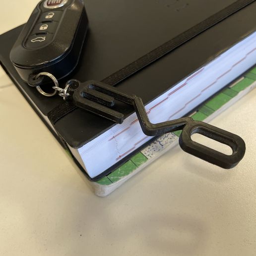 EVO Keychain (Fiat Punto Evo) 3D model