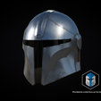 render1.png Medieval Mando Helmet - 3D Print Files
