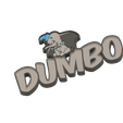 dumbo2.png Prénom LED À ASSEMBLER Dumbo