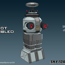 robot_assembled.png Free 3D file Robot B9・3D printing model to download