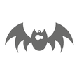 bat1.png Free STL file Bat ornament・3D printable design to download