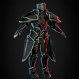 BlackKnightArmorBundleFrontSideRight.png Fire Emblem Black Knight Armor and Helmet for Cosplay