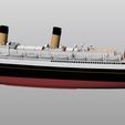 4.jpg RMS HOMERIC White Star Line ocean liner print ready model