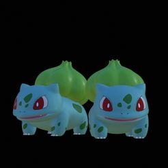 1000002734.jpg Datei STL BULBASAUR FUSHIGIDANE POKEMON・Design für 3D-Drucker zum herunterladen