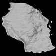 4.png Topographic Map of Tanzania – 3D Terrain