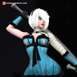 2B_Kaine_render11.jpg 2B with Kaine's Outfit