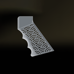 1.png STL file AIRSOFT GRIP FOR AR15・3D printing design to download
