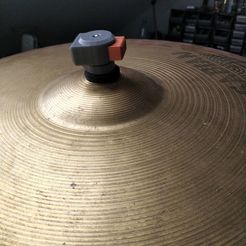 IMG_20190516_141250.jpg STL file snap on drum cymbal mount・3D printing design to download