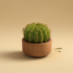 FBX.fbx.png Cactus in the pot