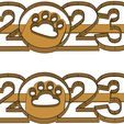 12.png 2023 new year CATs Cookie cutter