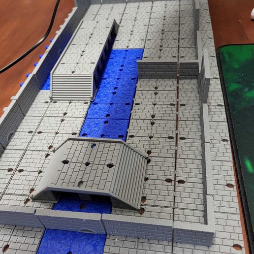 🧩 DND modular tiles (puzzle system)・Free STL File for 3D printing・Cults