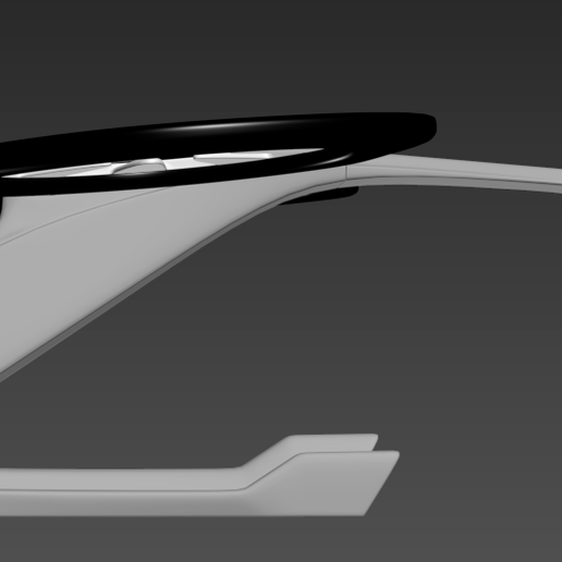 1.png Archivo STL Avión futurista modelo 3D de bricolaje・Objeto imprimible en 3D para descargar, NewCraft3D