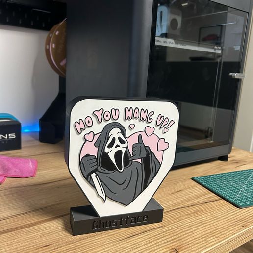 Scream Leuchtbox Scary Movie 3D model