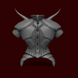 high Poly Render 03.png Tibia Demon Armor - KeyChain Miniature
