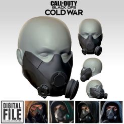 STITCH-MASK-CAPA.jpg STL file Stitch Operator Vikhor Kuzmin Mask - Call of Duty - Black Ops Cold War - WARZONE・Model to download and 3D print, Robo_Ashura