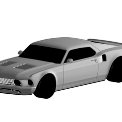 1.png 3D file Ford Mustang Mach・3D printer model to download