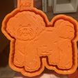 bichon_frise_3d_printed_mold_box.jpg Bichon Frise Dog Freshie Mold - 3D Model Mold Box for Silicone Freshie Moulds