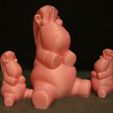 Fluffy The Unicorn 4.JPG STL file Fluffy The Unicorn (Easy print no support)・3D printing model to download
