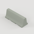 1-Concrete-Style-Highway-Barrier.png Diorama - Barrière routière en béton de type "Jersey" (STL FILE)