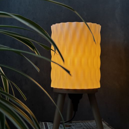 Light Wave - 3D Minimalist Lamp 3D model