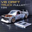 a11.jpg V8 DRIFT TRUCK FULL MODELKIT 1-24th