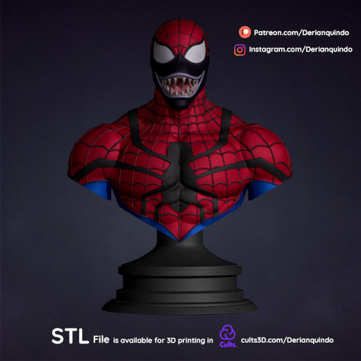 Spiderman fanart / Spider Carnage 3D model