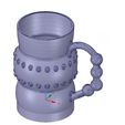 CoffePot02_stl-01.jpg professional  Coffee cup tea vessel v02 for 3d print and cnc