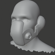 02.png Dragon Ball Mask for 3D Pring STL