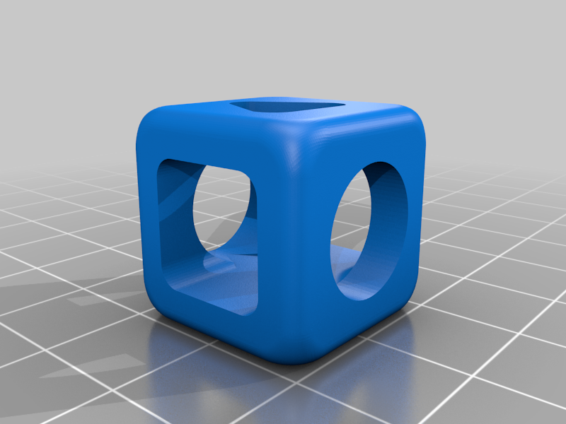 Download free STL file 20mm Calibration Hollow cube squid game • 3D