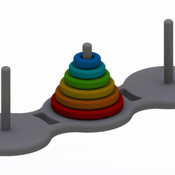 Capture d’écran 2017-09-07 à 14.35.15.png Fichier STL gratuit Tours de Hanoi・Plan pour imprimante 3D à télécharger