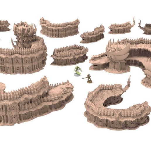 tyty tyran tyranid 40k starship trooper notable small terrain remix Part 25