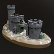 castle.png Free STL file Guardian Gate・3D printer design to download