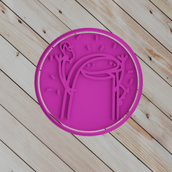 untitled.png STL file COOKIE CUTTER FLORK MAMA・Model to download and 3D print