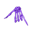 knuckles_V2.obj Skeleton Hand - Hang Loose!