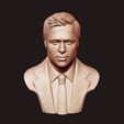 13.jpg Brad Pitt portrait sculpture