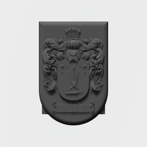 coats of arms 3D model