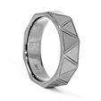 Oxidised-Ring-34.jpg Triangular Faceted Oxidised Silver Ring Band
