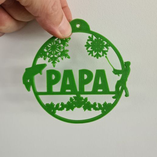 Fisherman's Christmas Ball 3D model