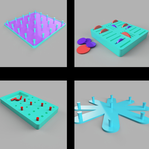 Pack 4 Physical Motricity or Therapeutic Tools