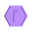hexagon_dynamite.stl Dynamite Hexagon – 3D Printable Game Token