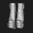 2.jpg 7 SET FASHIONABLE PENDANT WOMENS SHOES HALF-BOOTS 3D MODEL COLLECTION