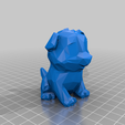 low_poly_test_dog.png low poly ender 3 test dog