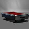 3.jpg Modern Pool table, complete with accessories, 1:5 scale, 3D Model Printing Miniature Assembly File STL - OBJ