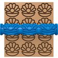 86565656.jpg CLAY ROLLER FLOWER SHAPES STL / POTTERY ROLLER/CLAY ROLLING PIN/FLOWER CUTTER