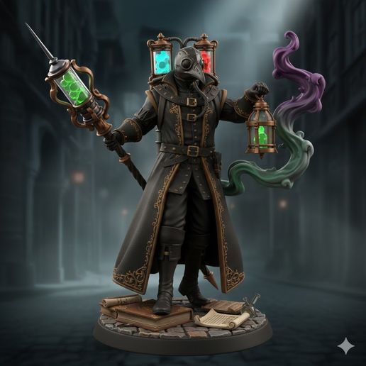 Rpg collection - Alchemy Renaissance - The Plague Doctor Alchemist